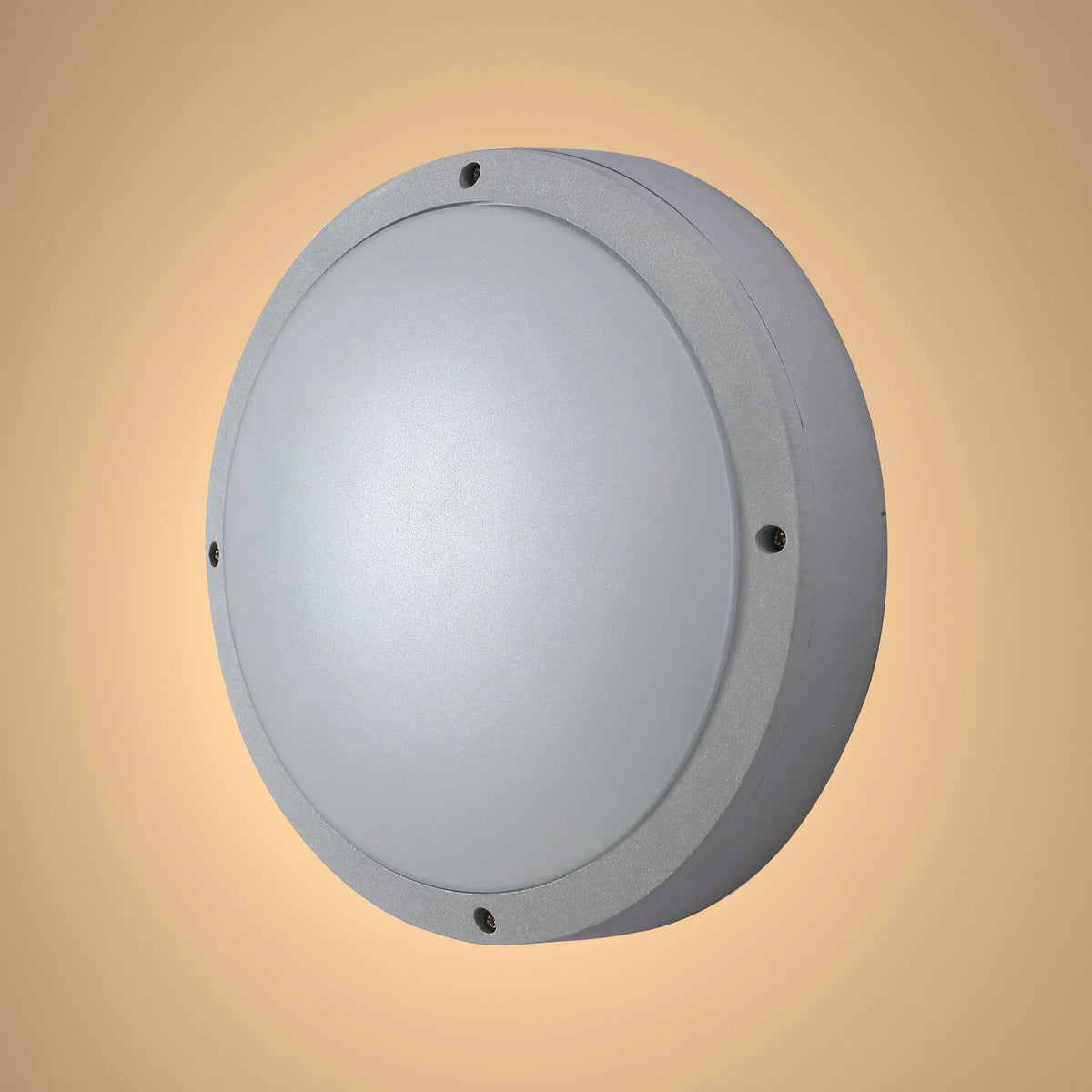 Eyelid LED Diecast Aluminium Wall Lamp, 20W, 4000K, IP54 Grey, 275mm