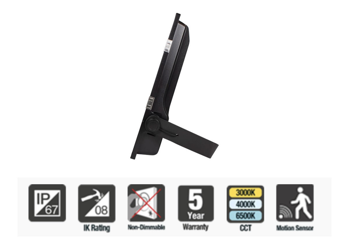 Integral 150W Precision Plus Area Floodlight 19500LM 3000K Non Dim IP66 IK08 5 Yr Warranty