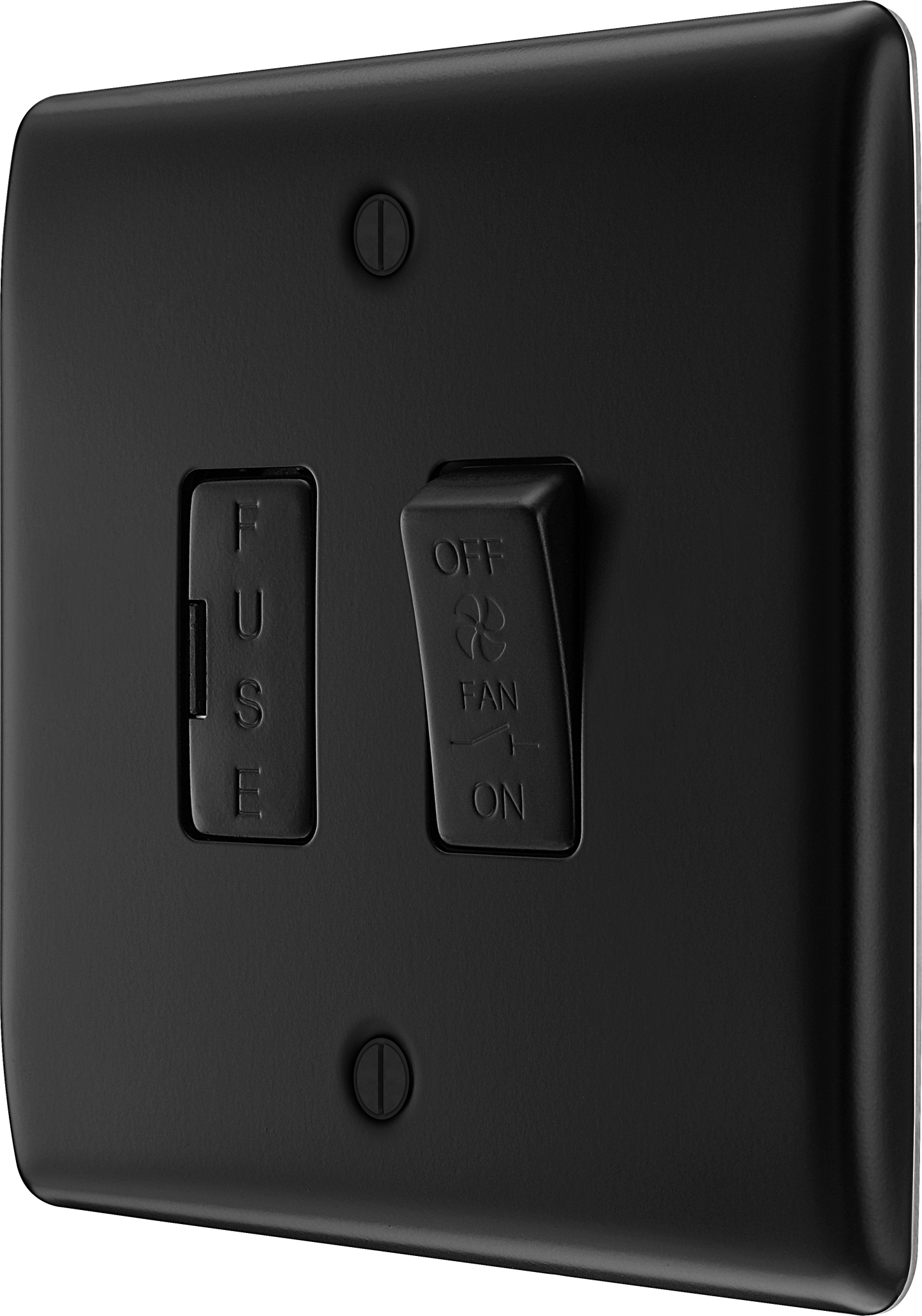BG Nexus Metal Matt Black Fan Isolator