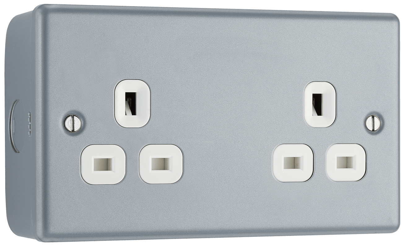BG Metal Clad Double, unswitched - MC524-01