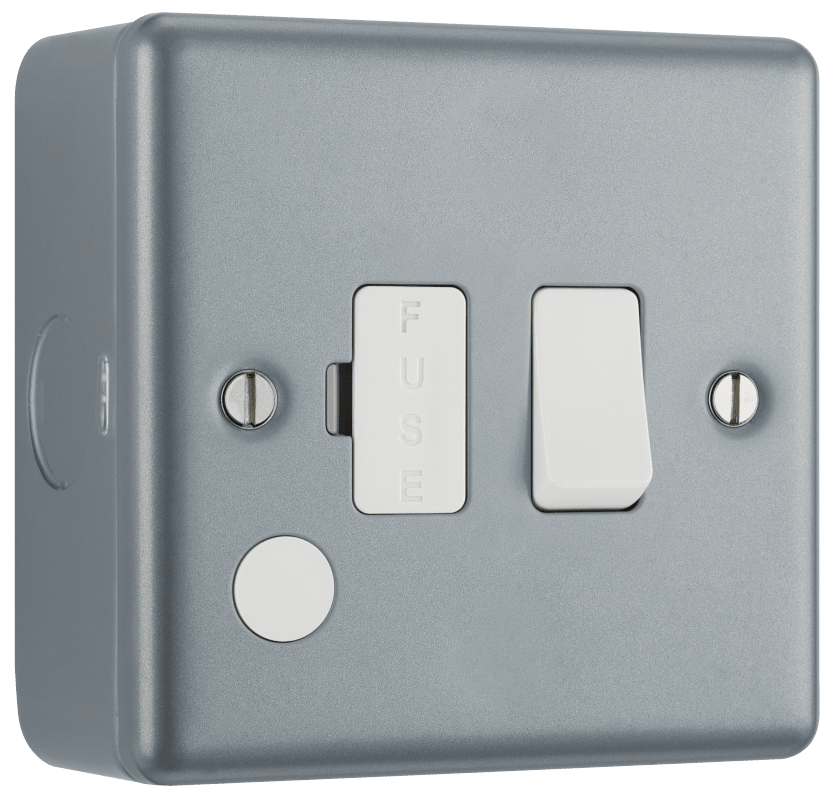 BG Metal Clad Switched and fused with optional flex outlet - MC550F-01