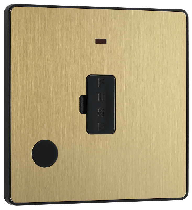 BG Evolve Satin Brass Unswitched and fused - PCDSB54B-01
