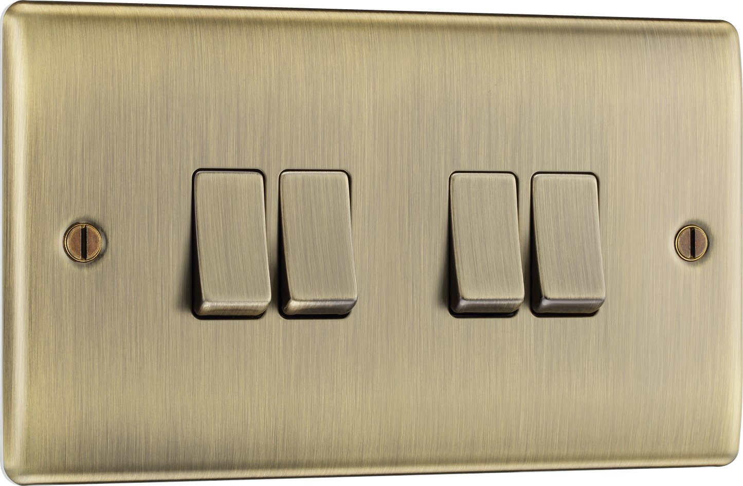 BG Nexus Metal Antique Brass 20A 16Ax Light Switches