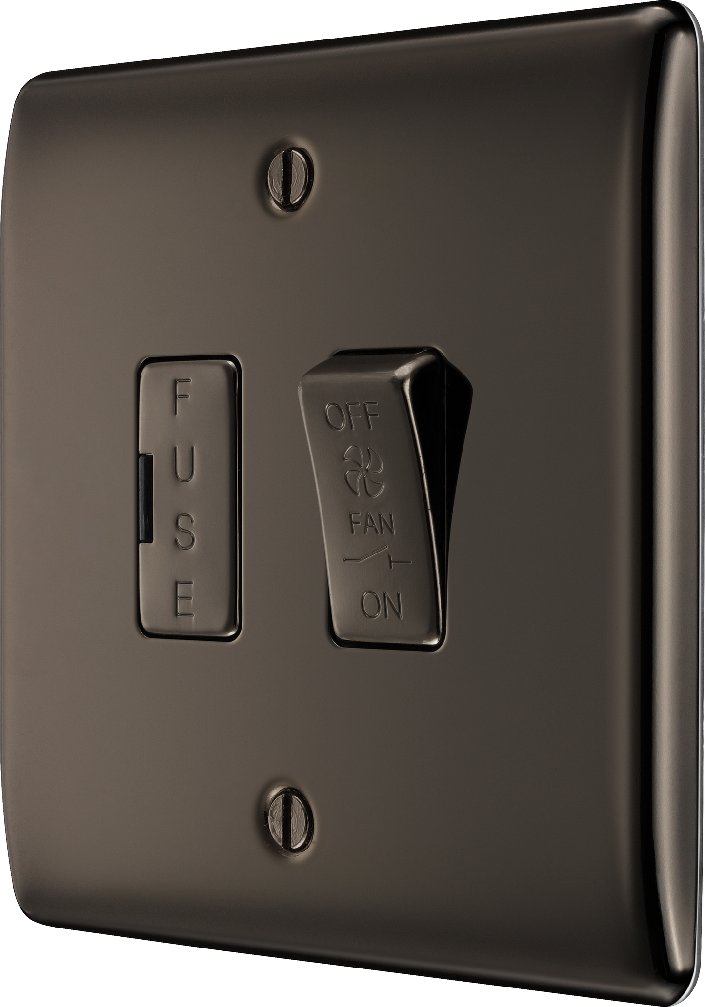 BG Nexus Metal Black Nickel Fan Isolator