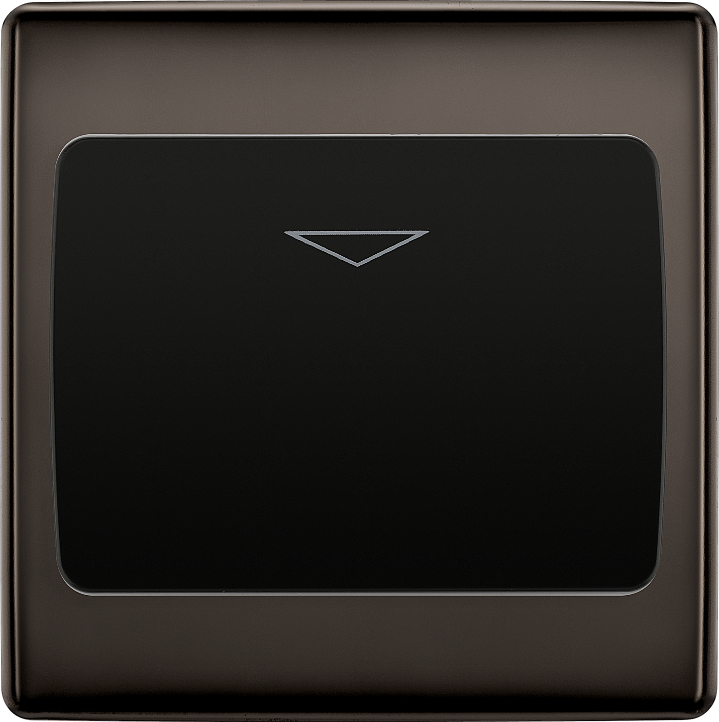 BG Nexus Metal Black Nickel Hotel Key Card Switch