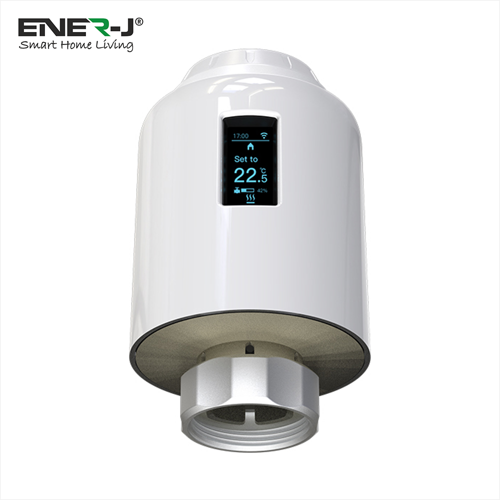 Wi-Fi Smart Thermostatic Radiator Valve with Screen