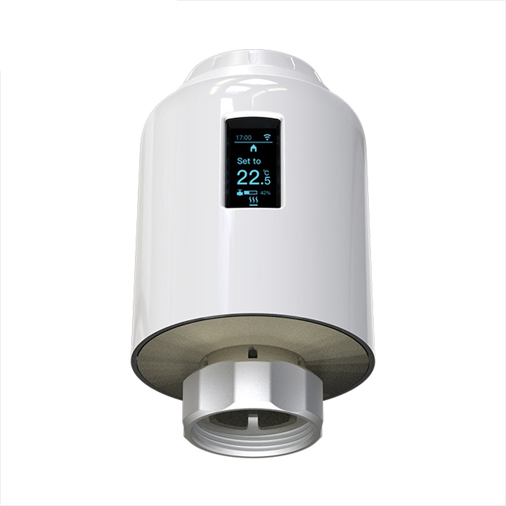 Wi-Fi Smart Thermostatic Radiator Valve with Screen