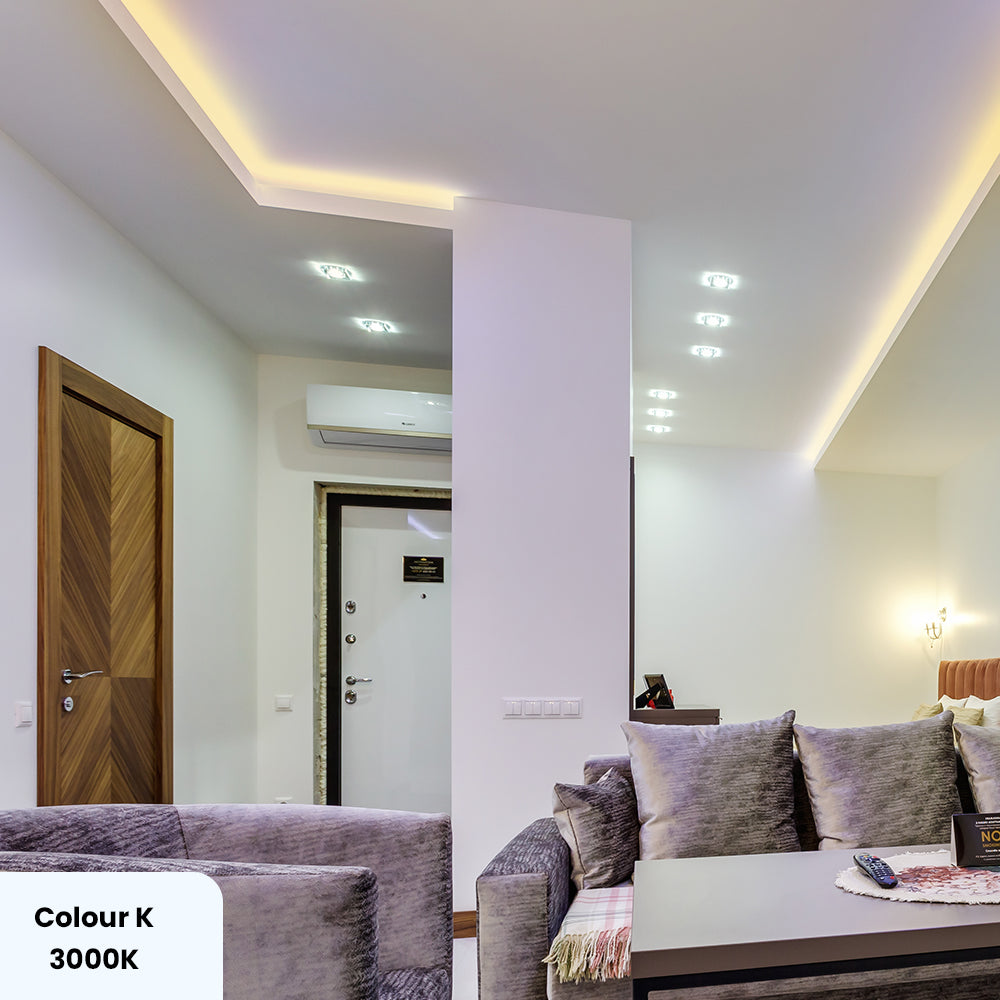 24V COB LED Strip Lights with 480 LEDs/M, 12W/M, 1200lm/M, CRI 90-92, 3000K, IP65