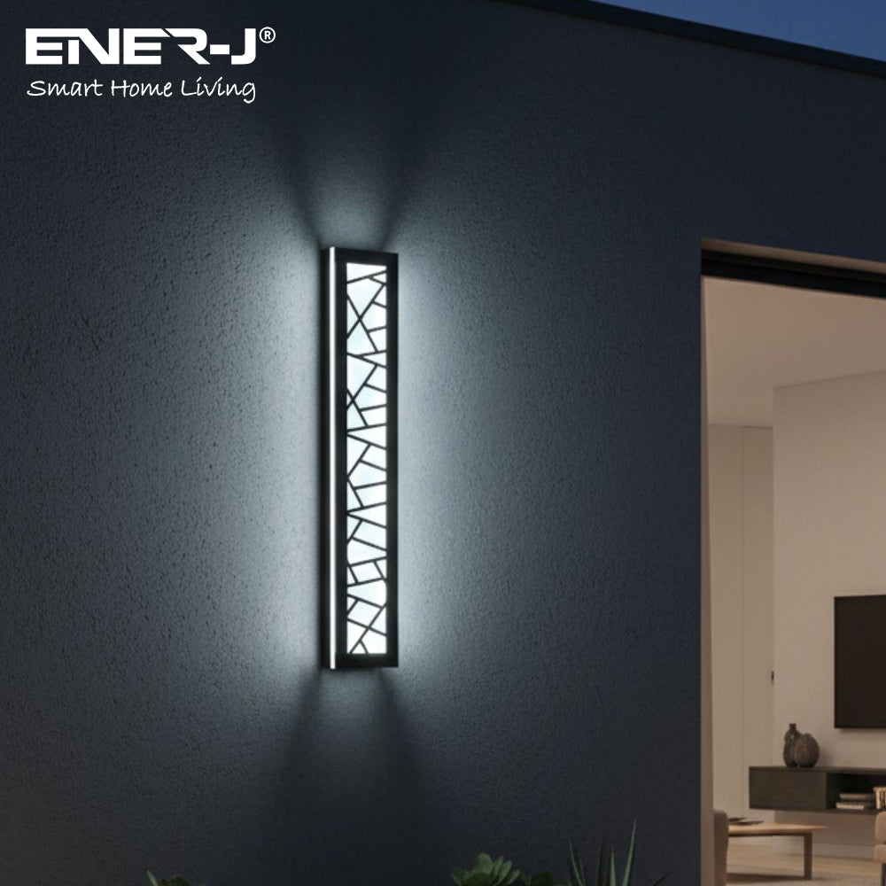 Ener-J Geometrical Acyralic Wall Lights with remote, Size L600*W110, 30W with CCT & Dimming