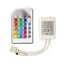 RGB Mini Controller with 24 button IR Remote for T483 – Ener-J