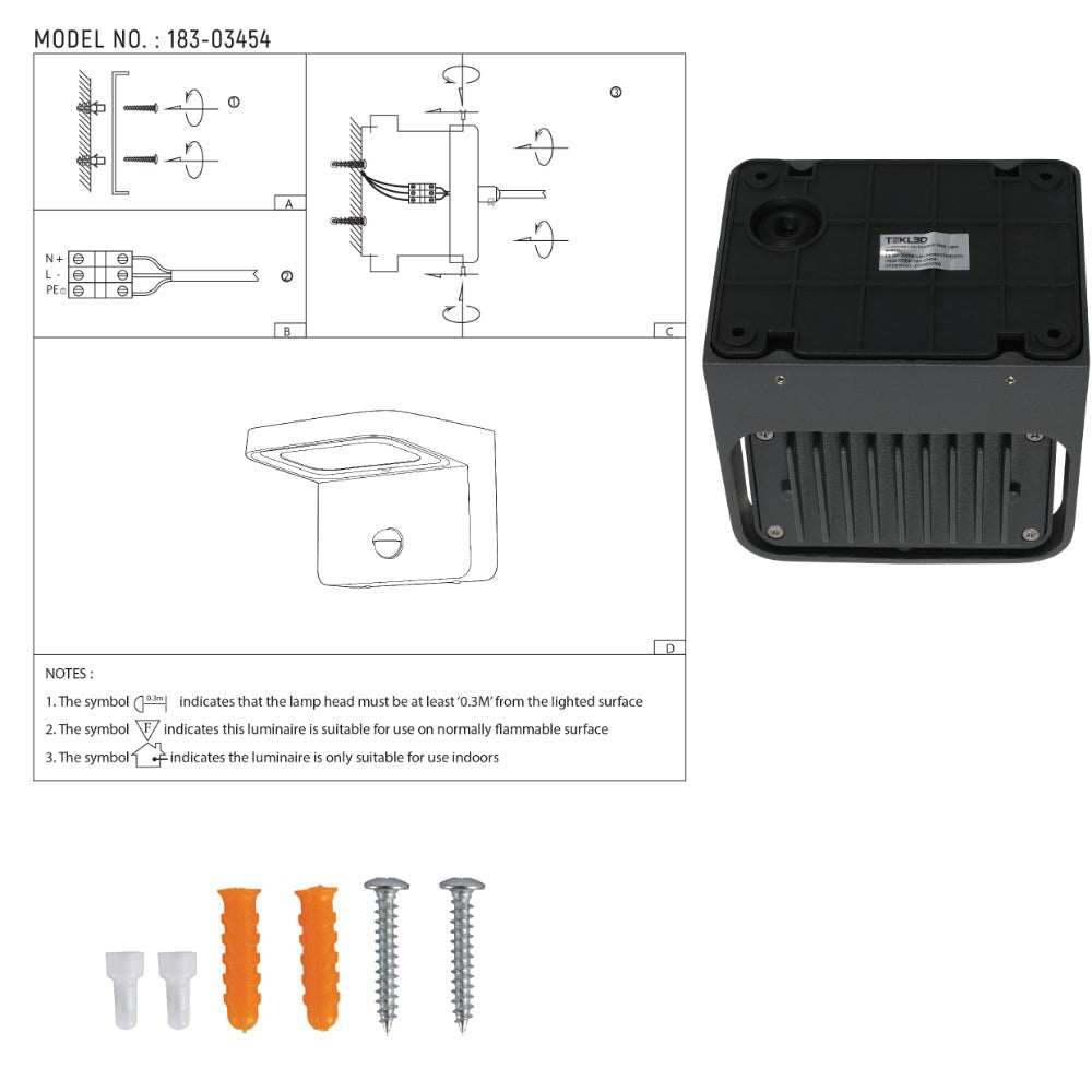 Luminosa LED Outdoor Wall Light 13W