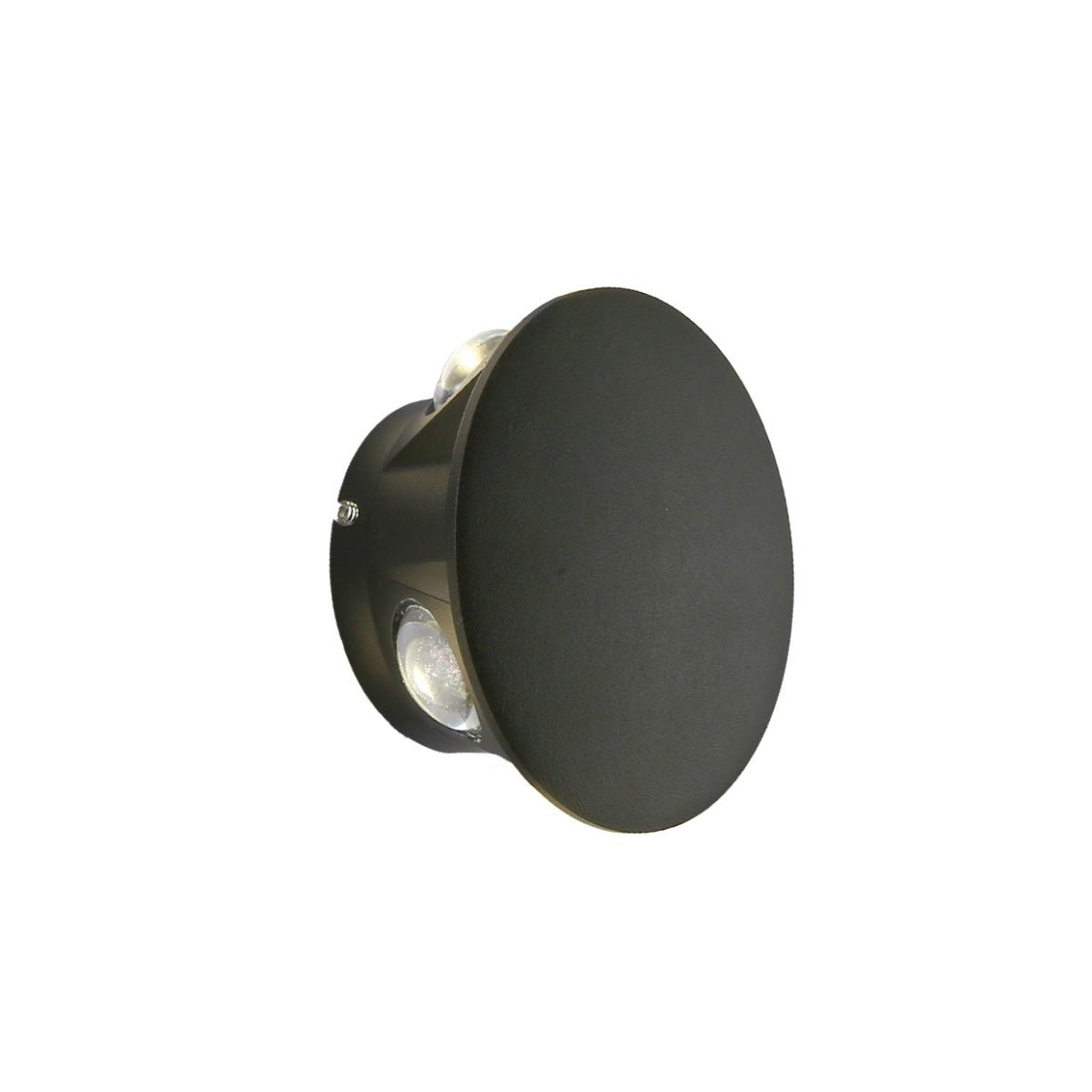 Black Compass 4 Way Outdoor Modern LED Wall Light