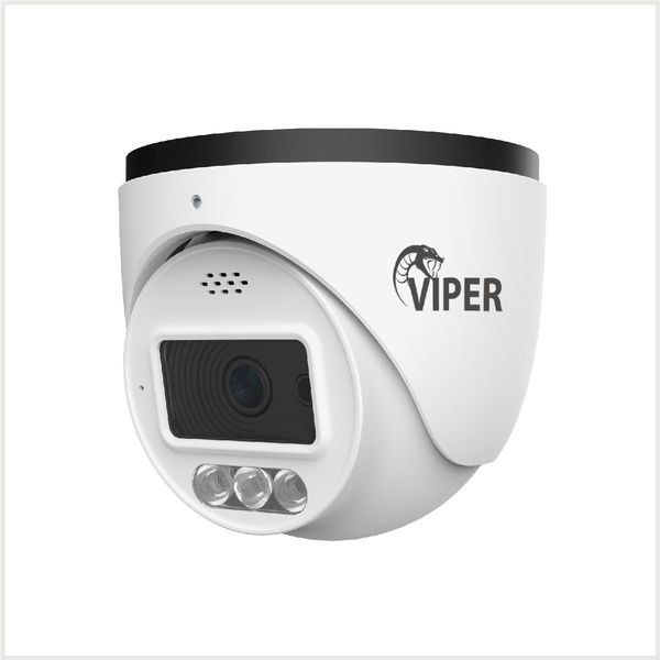 4MP Dual Illumination AI Turret Network Camera – Viper