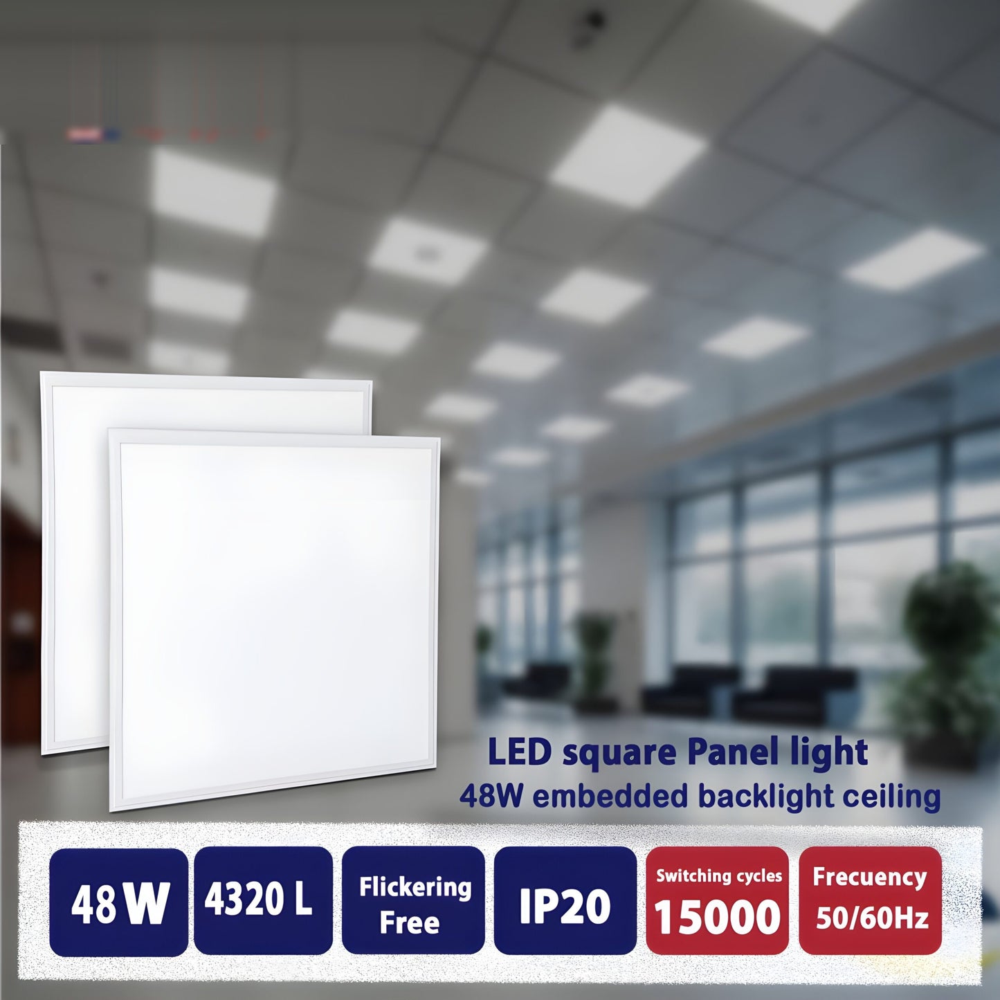 LED Sky Panel Light 48W 600x600mm