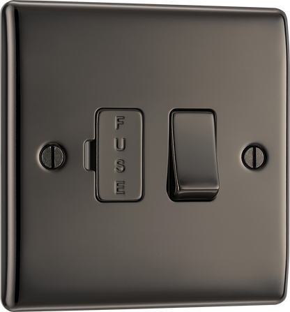 BG Nexus Metal Black Nickel Fused Connection Unit