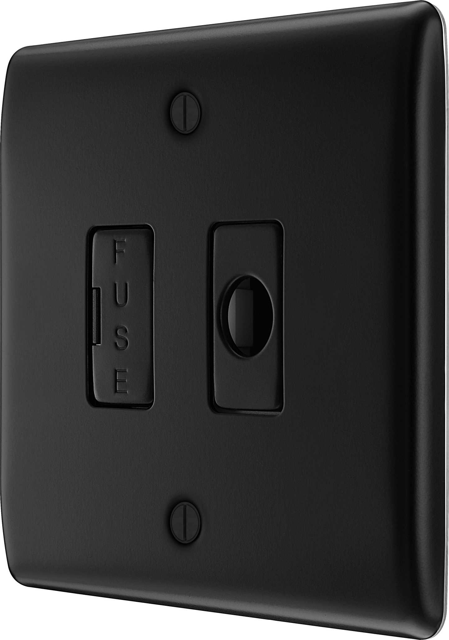 BG Nexus Metal Matt Black Fused Connection Unit