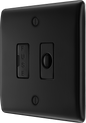 BG Nexus Metal Matt Black Fused Connection Unit