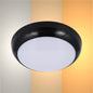 LED Paladin Bulkhead 14-16-20 W 3CCT IP54 with White Rim