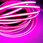 Pink COB LED Strip Light - 24V, 528 LEDs/m, 14W/m