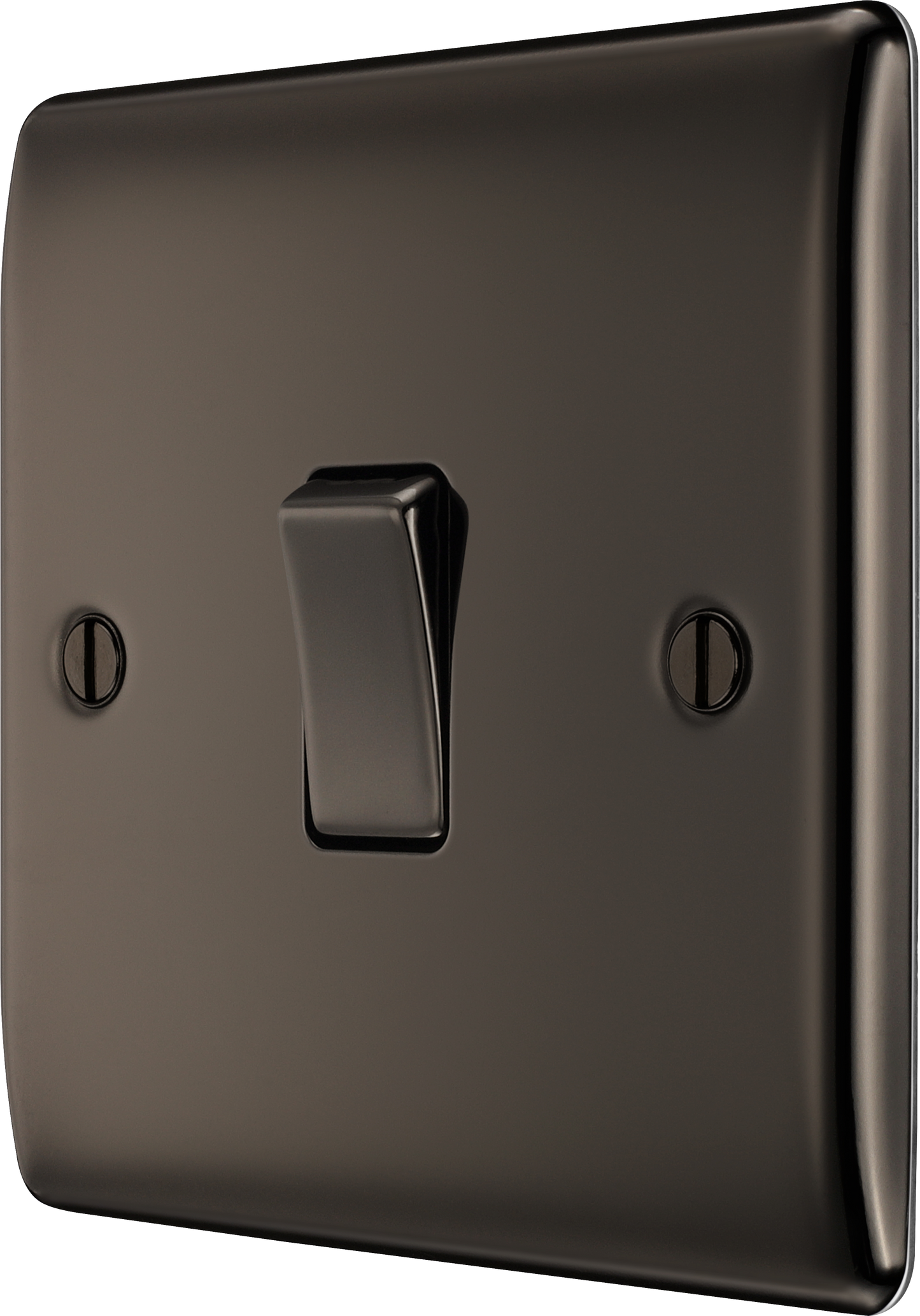 BG Nexus Metal Black Nickel 16Ax Light Switch