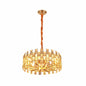 Coffin Stone Gold Metal Castle Chandelier