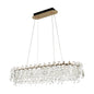Gold Crystal Chandelier – Round and Oval