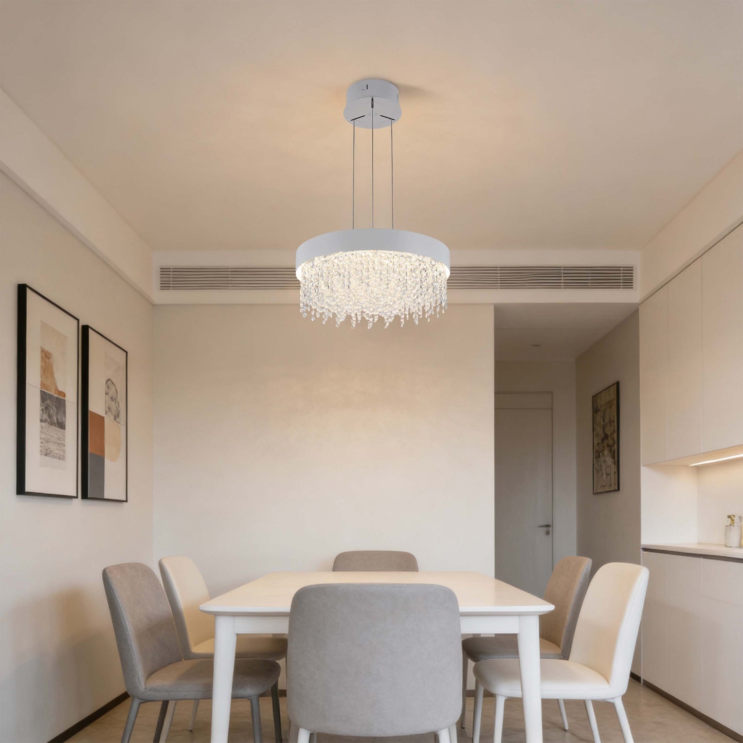 Premium Modern Crystal LED Chandelier