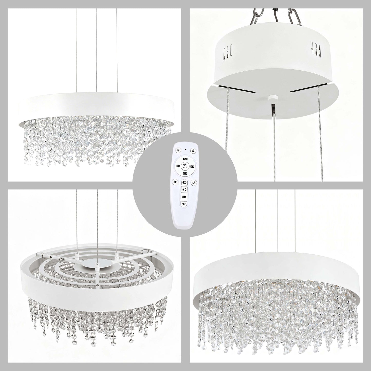 Premium Modern Crystal LED Chandelier