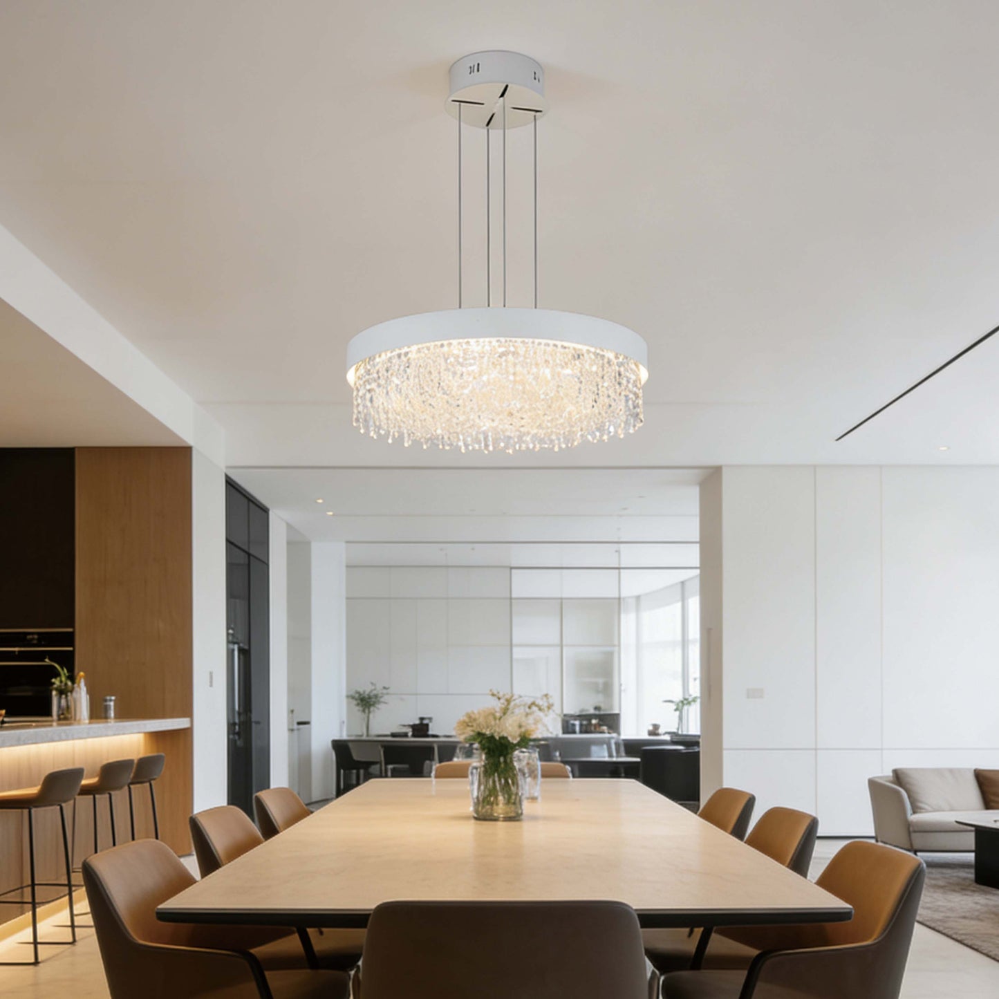 Premium Modern Crystal LED Chandelier