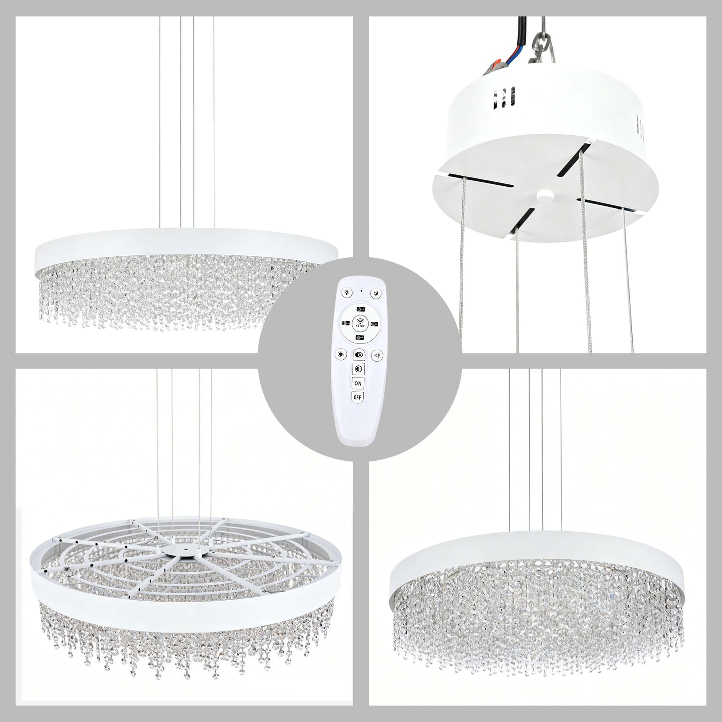 Premium Modern Crystal LED Chandelier
