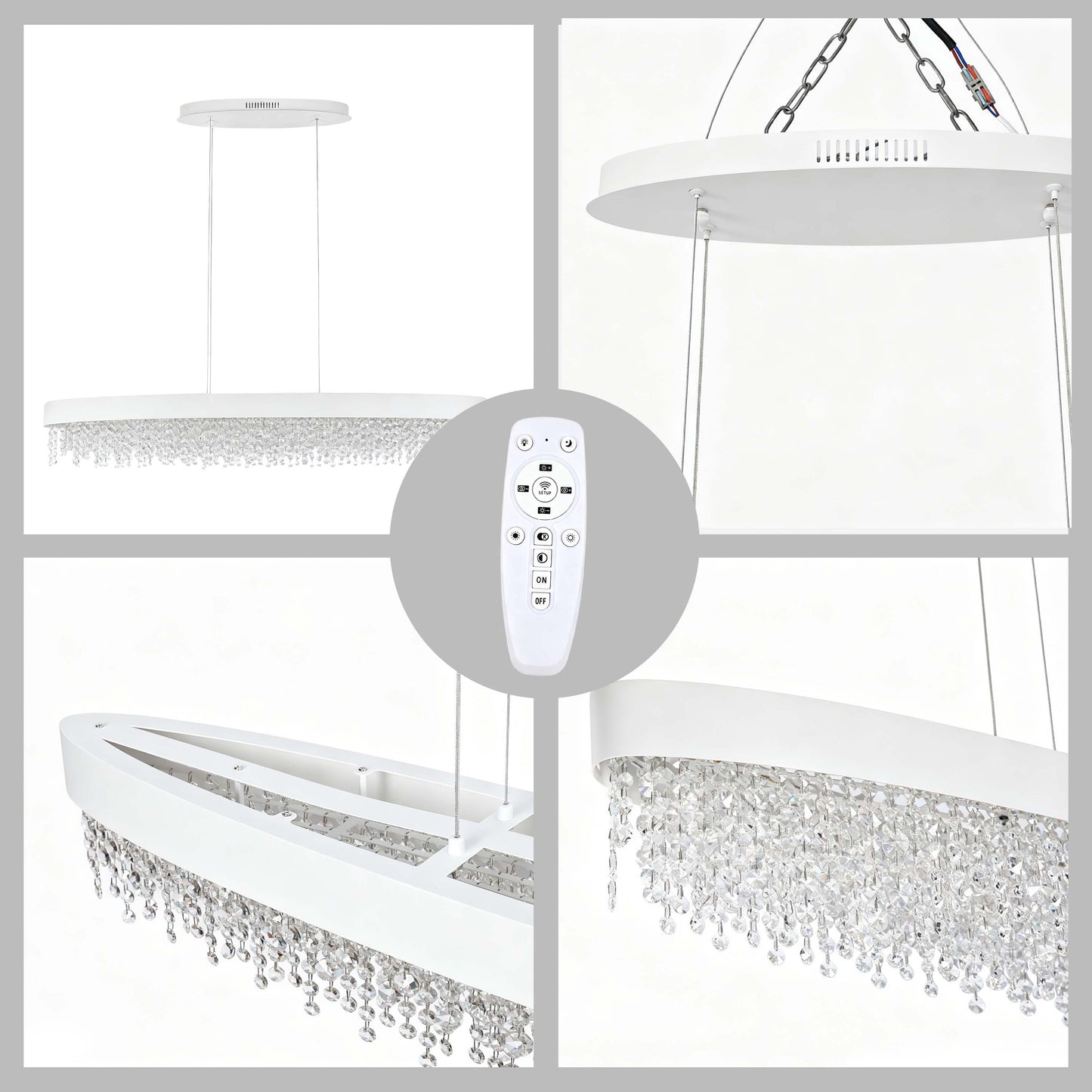 Premium Modern Crystal LED Chandelier