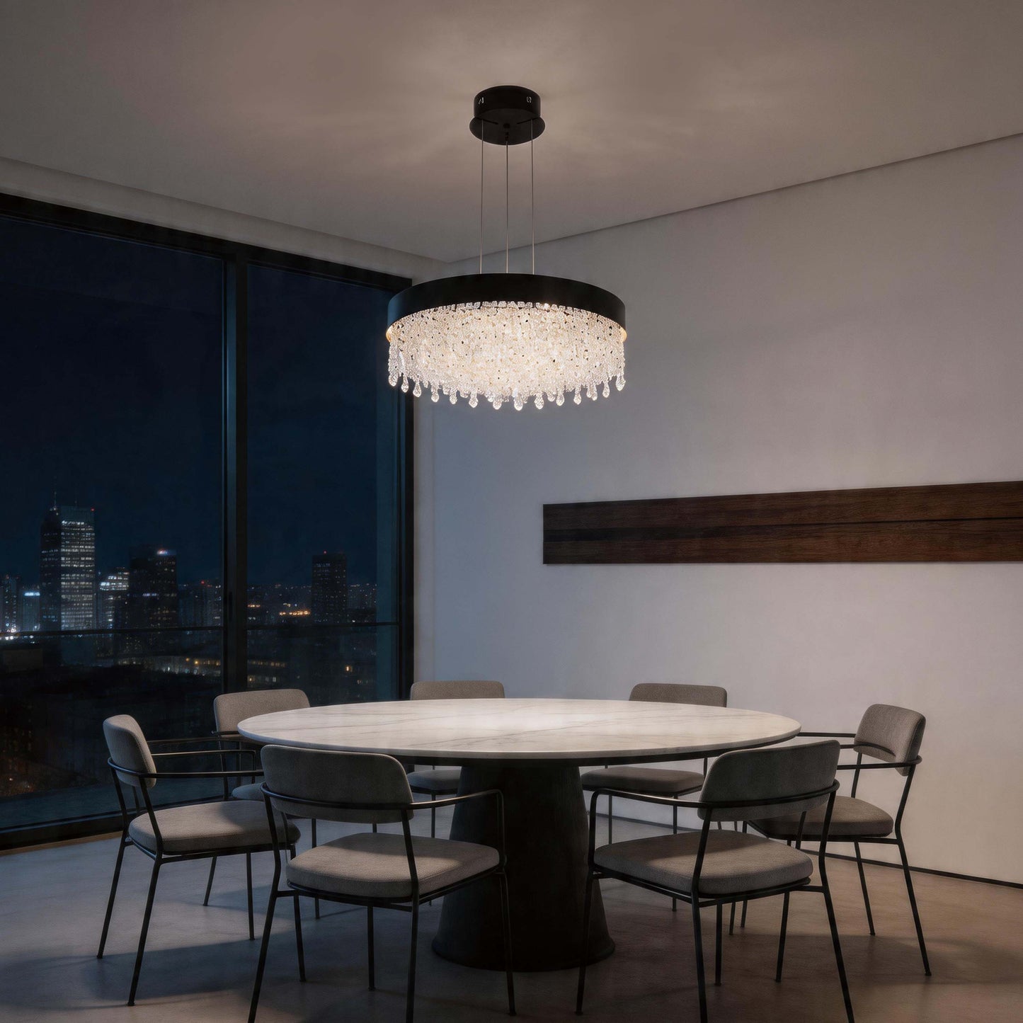 Premium Modern Crystal LED Chandelier