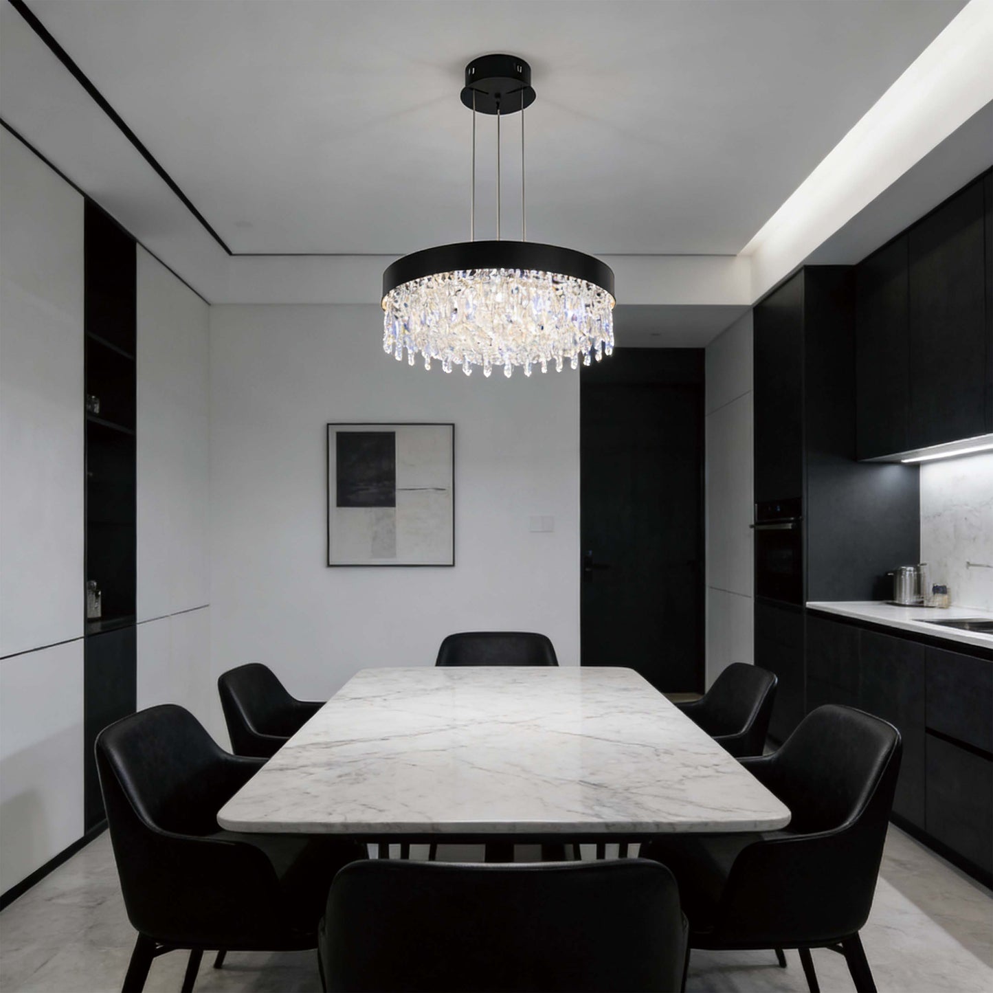 Premium Modern Crystal LED Chandelier