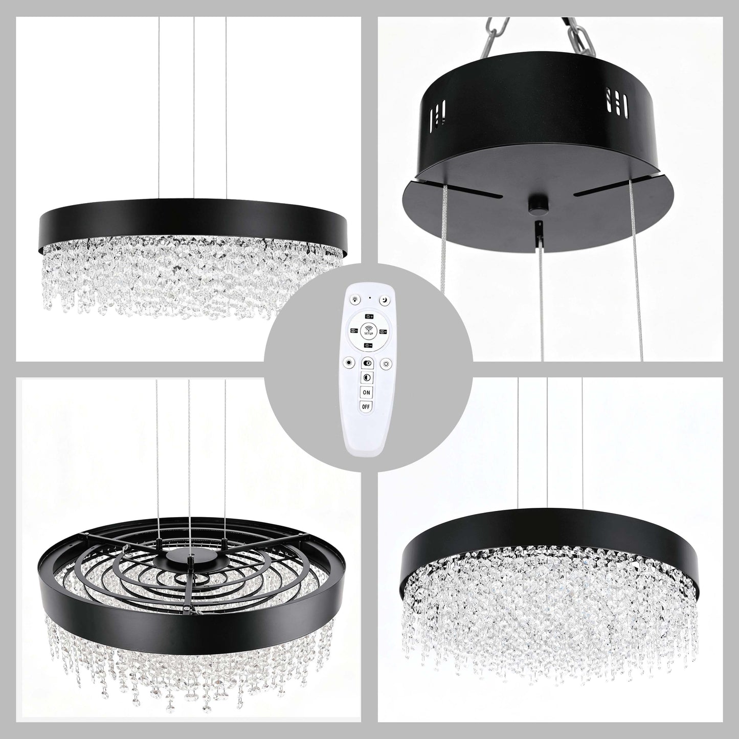 Premium Modern Crystal LED Chandelier