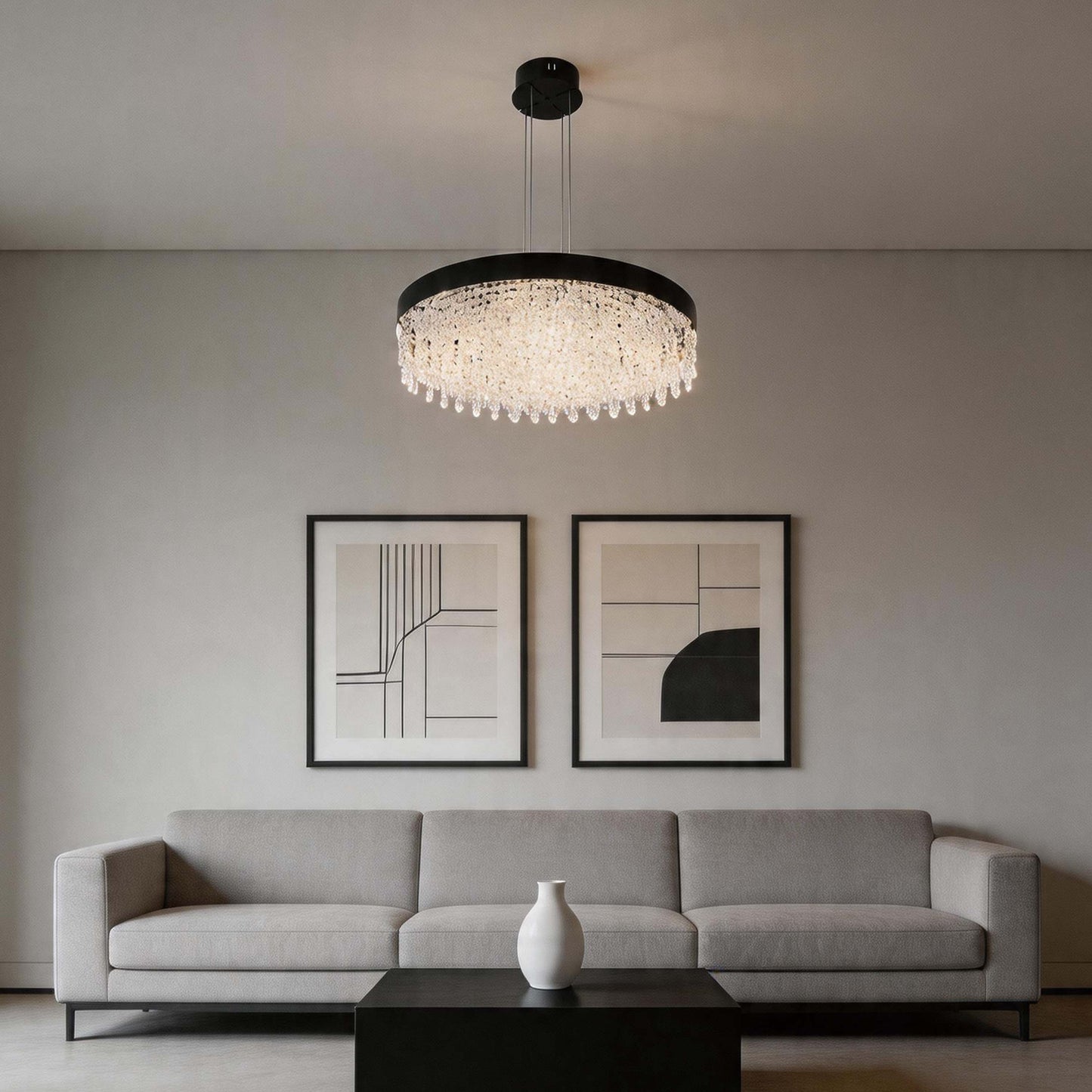 Premium Modern Crystal LED Chandelier