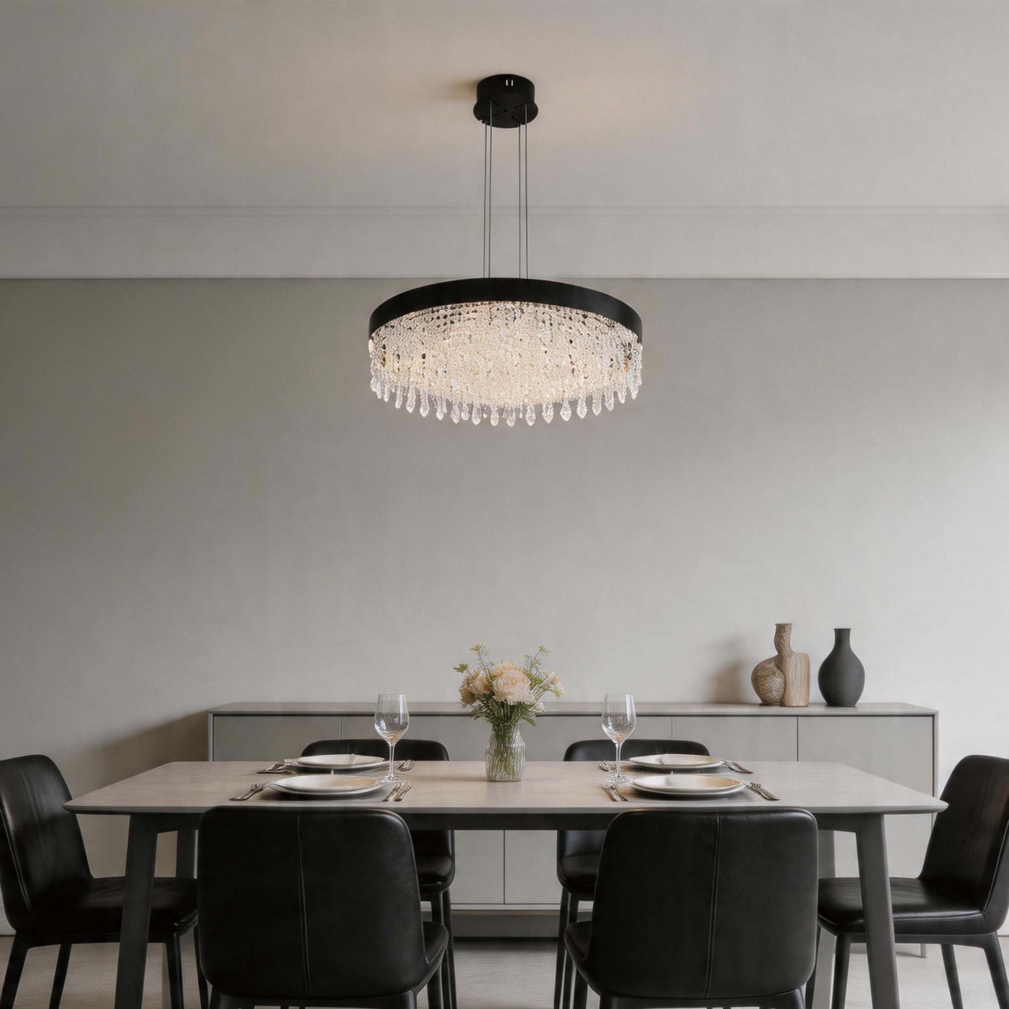 Premium Modern Crystal LED Chandelier