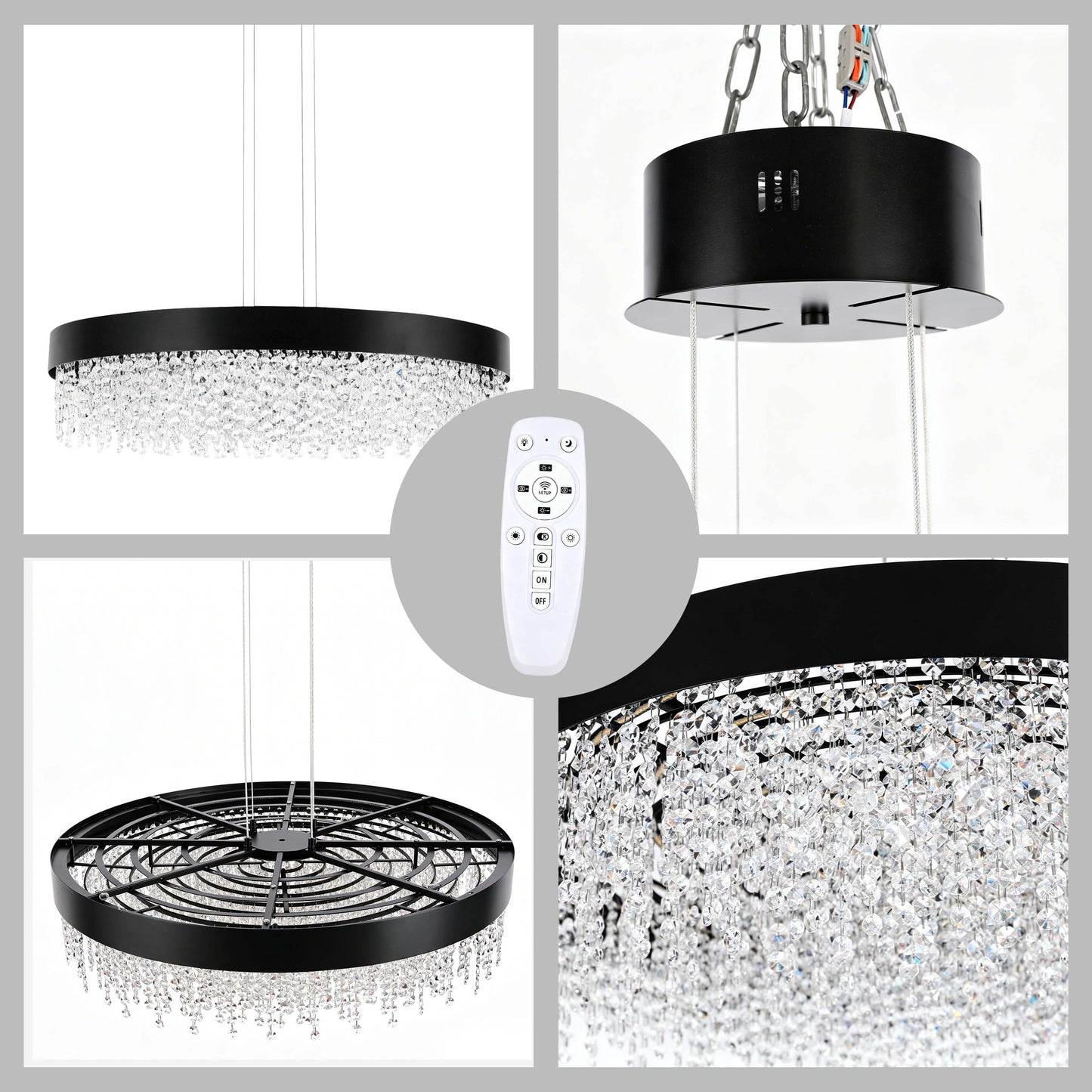 Premium Modern Crystal LED Chandelier