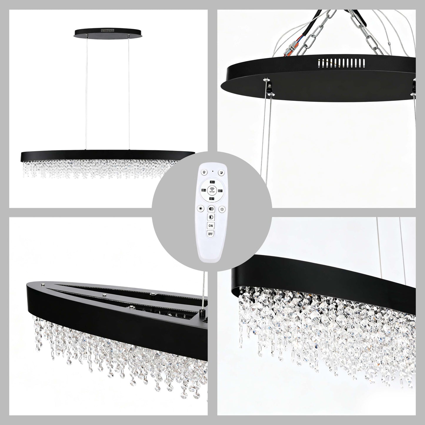 Premium Modern Crystal LED Chandelier