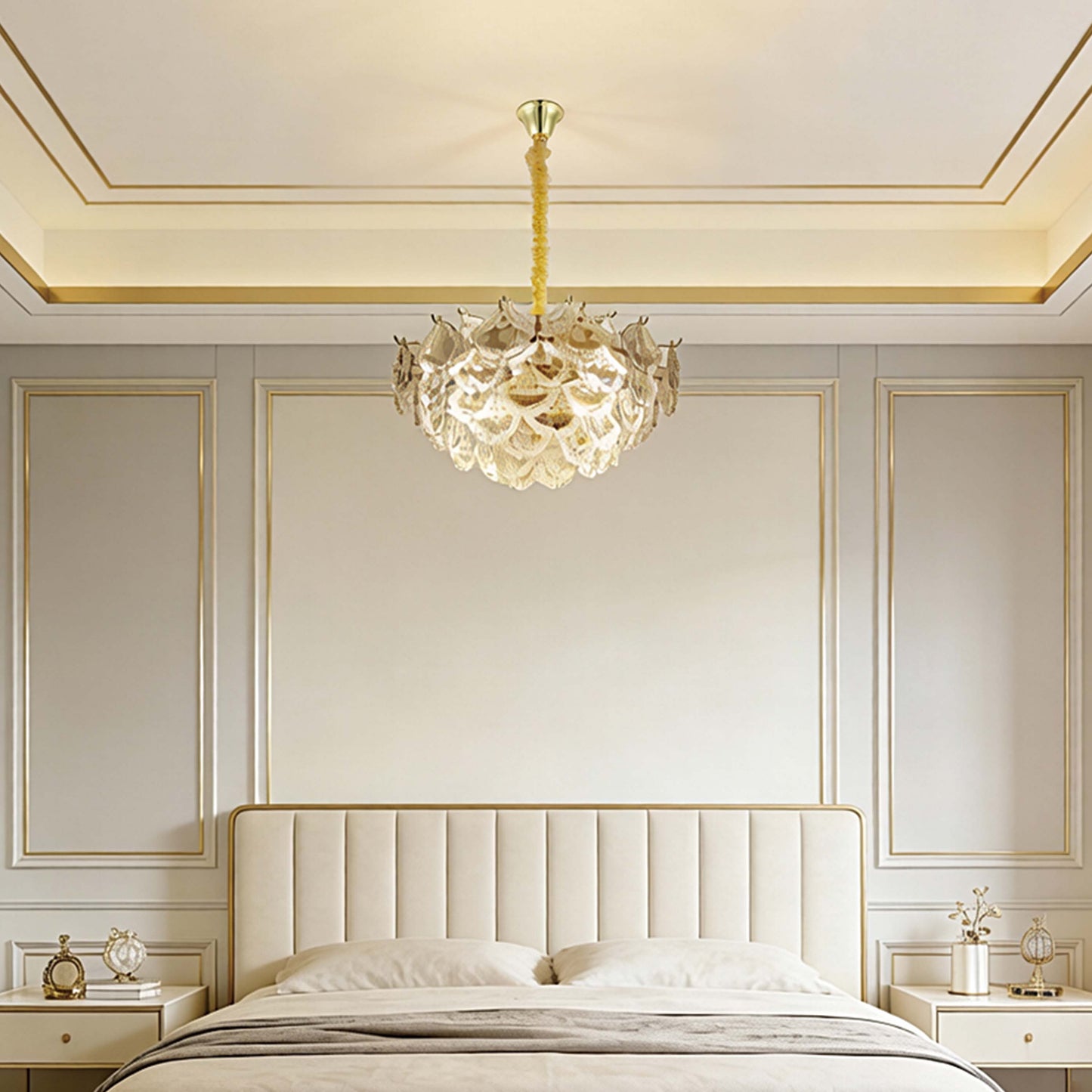 Luxury Gold Crystal Chandelier M2123