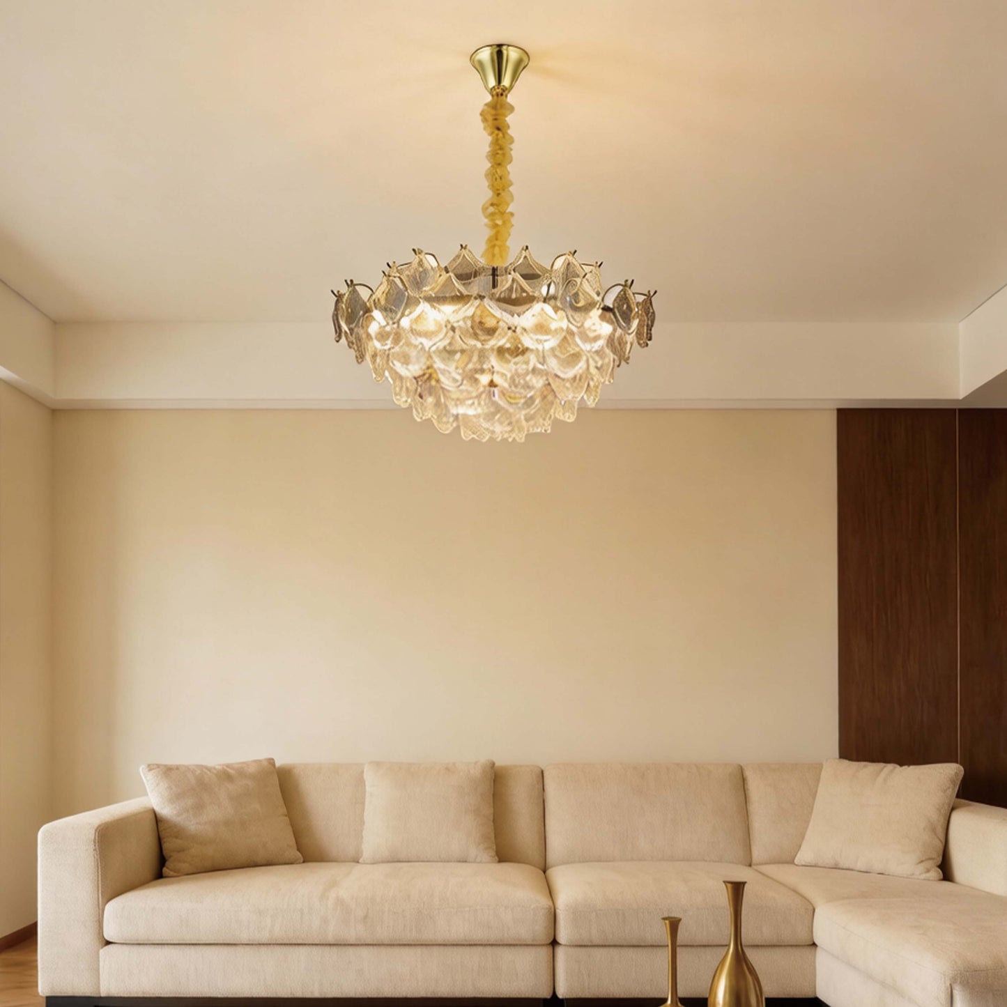 Luxury Gold Crystal Chandelier M2123