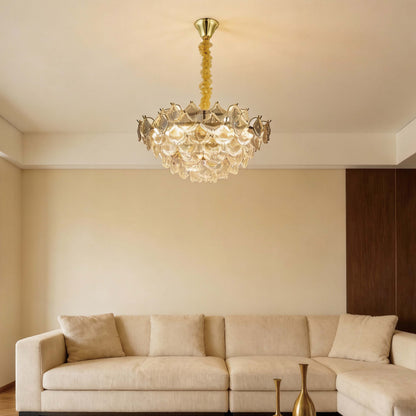 Luxury Gold Crystal Chandelier M2123