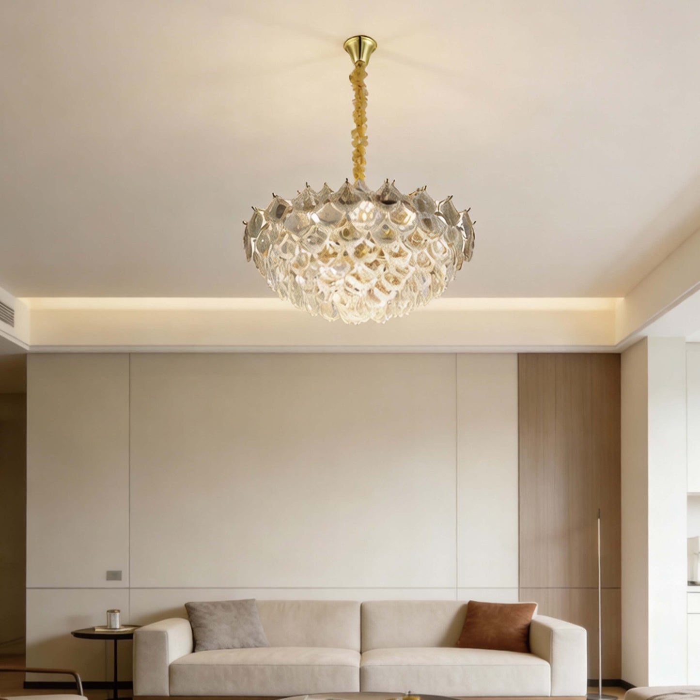 Luxury Gold Crystal Chandelier M2123