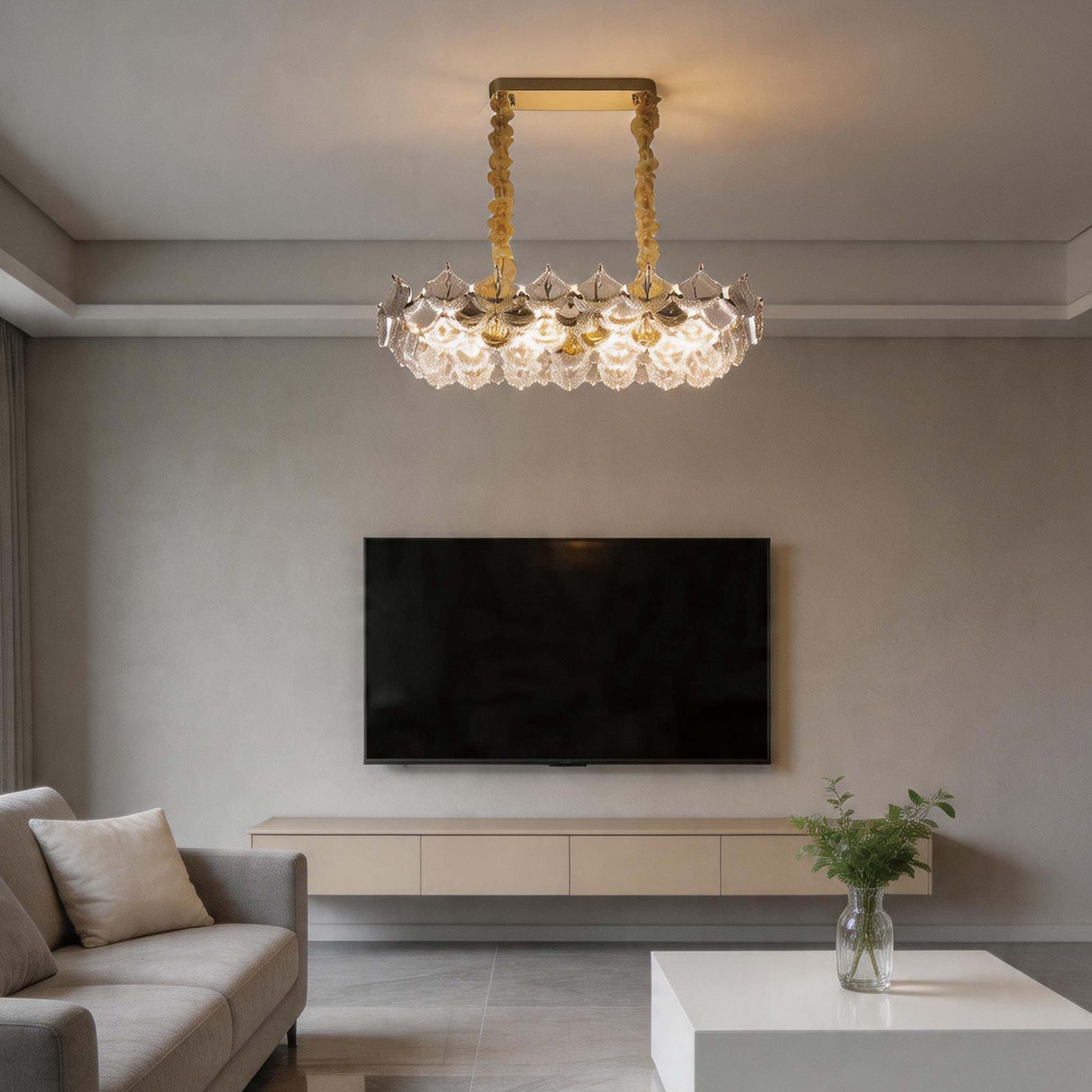 Luxury Gold Crystal Chandelier M2123