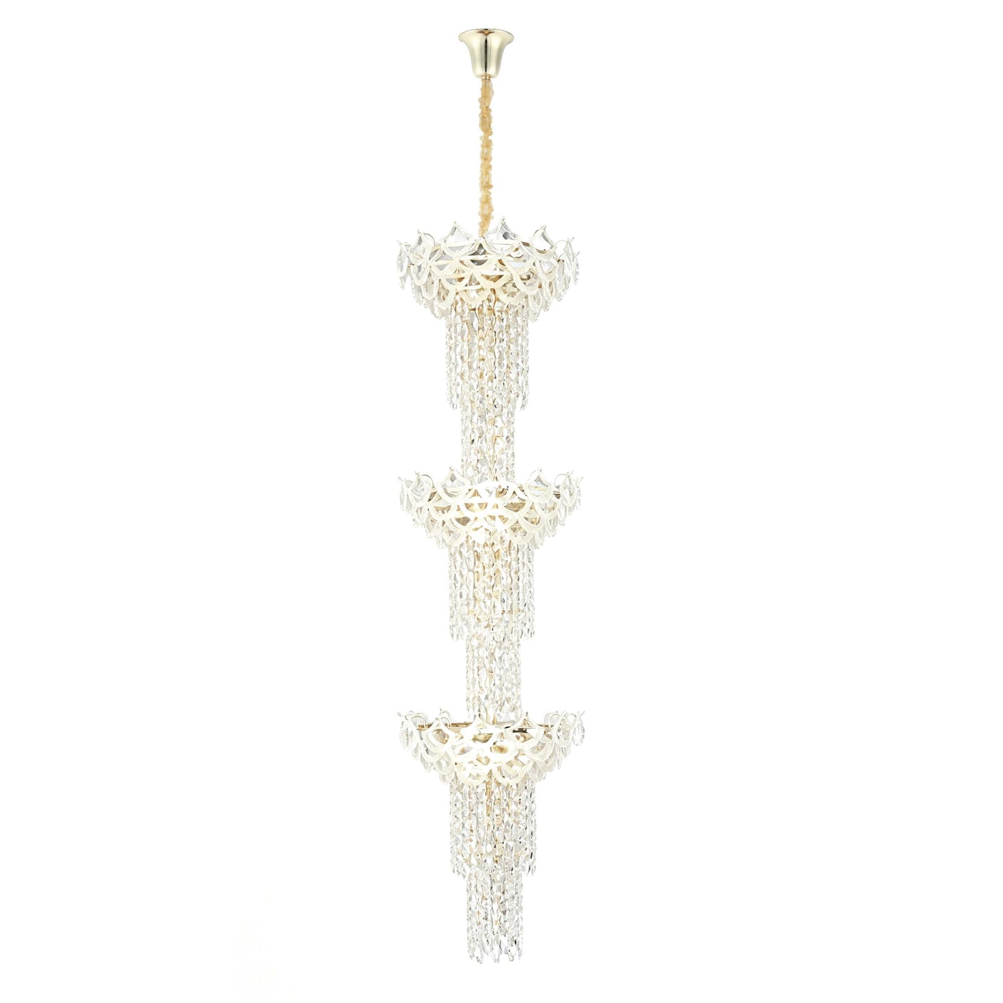 Luxury Gold Crystal Chandelier M2123