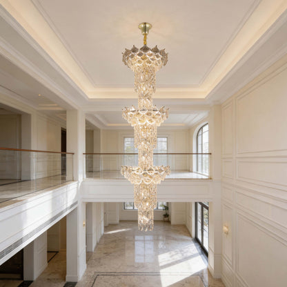 Luxury Gold Crystal Chandelier M2123