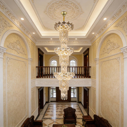 Luxury Gold Crystal Chandelier M2123