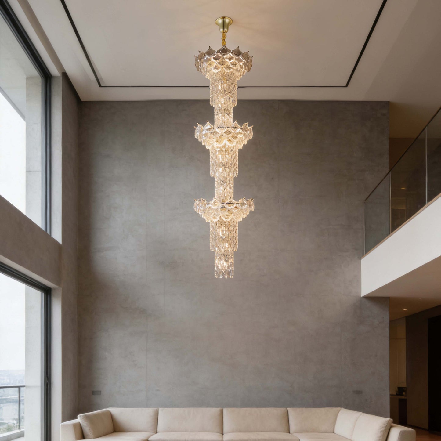 Luxury Gold Crystal Chandelier M2123