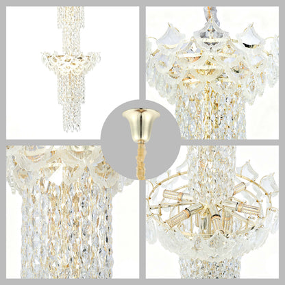 Luxury Gold Crystal Chandelier M2123