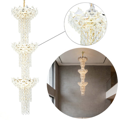Luxury Gold Crystal Chandelier M2123