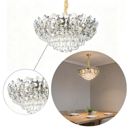 Luxury Gold Crystal Empire Chandelier M2158